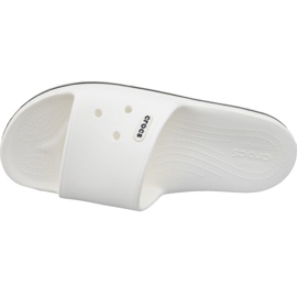 Crocs Crocband Iii Diapositive 205733-103 blanc 2