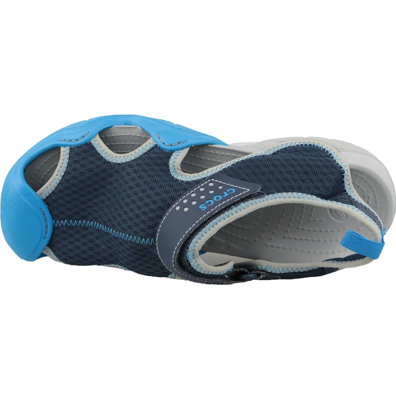 Sandales Crocs Swiftwater U 15041-49T bleu marin bleu 2