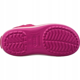 Crocs Winter Puff Boot Jr 14613-6X0 le noir rose 3