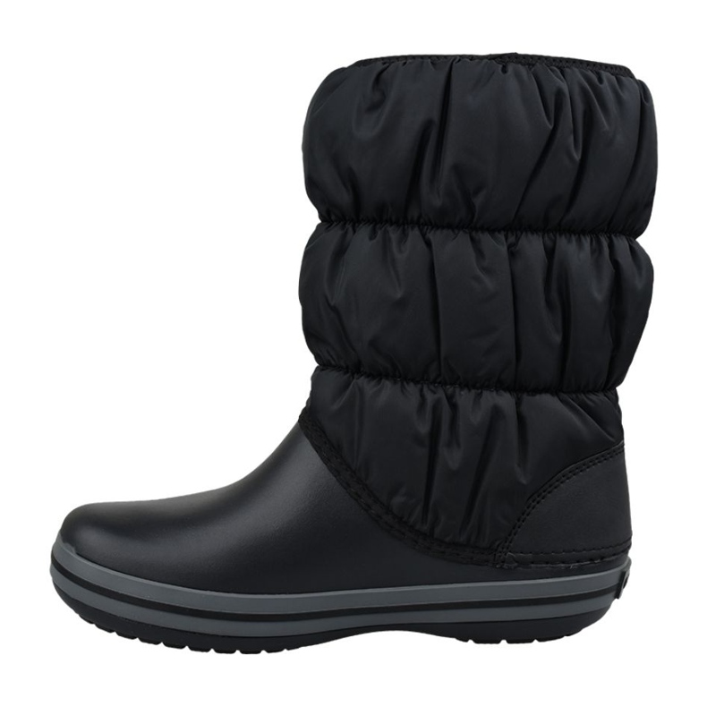Botte d'hiver bouffante Crocs W 14614-070 le noir 1 Botte d'hiver bouffante Crocs W 14614-070 le noir 1