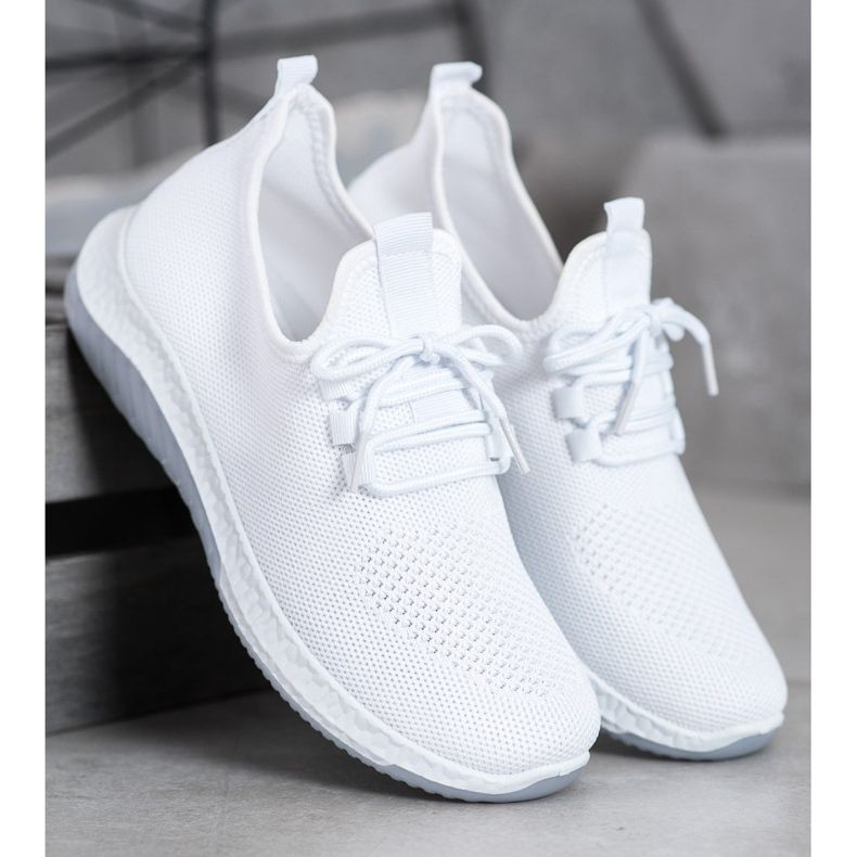 SHELOVET Chaussures de sport ajourées blanc 1