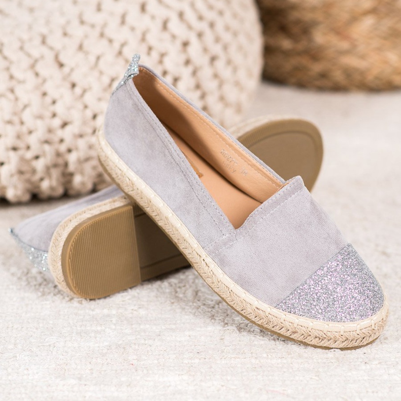 Seastar Espadrilles À Paillettes gris 1 Seastar Espadrilles À Paillettes gris 1