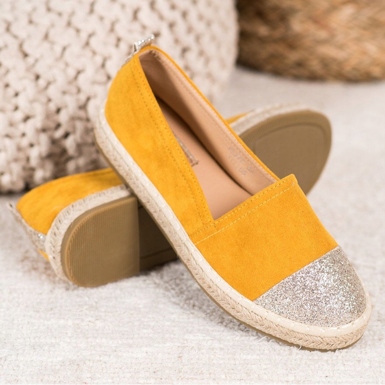 Seastar Espadrilles À Paillettes jaune 1