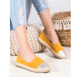 Seastar Espadrilles À Paillettes jaune 2