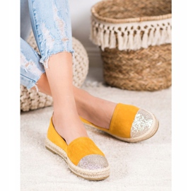 Seastar Espadrilles À Paillettes jaune 3