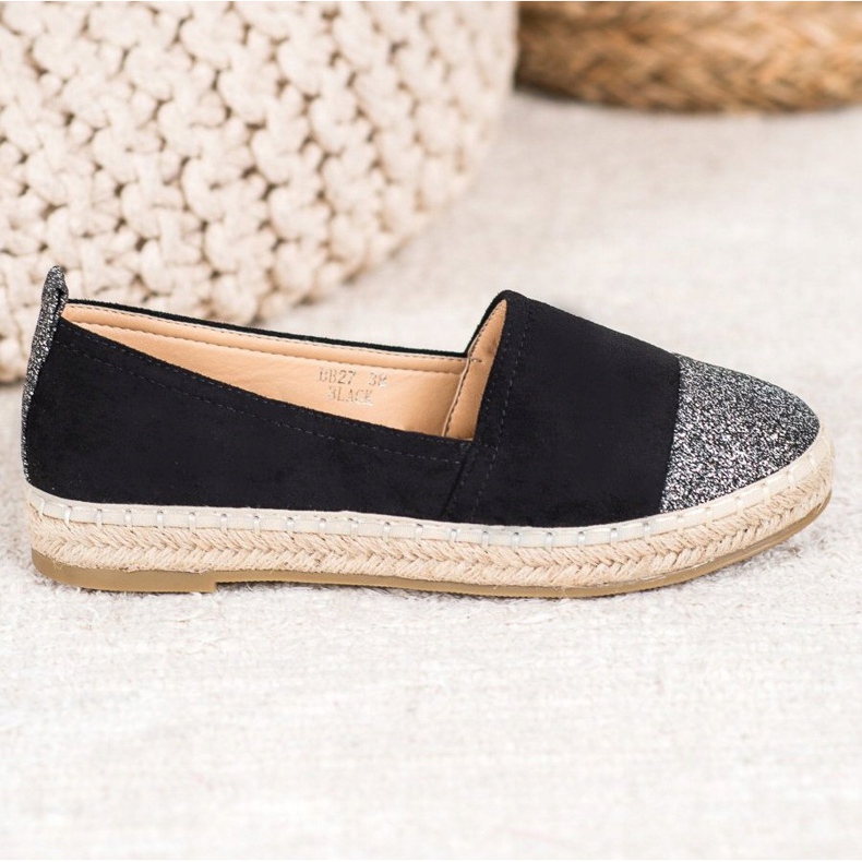 Seastar Espadrilles À Paillettes le noir 1