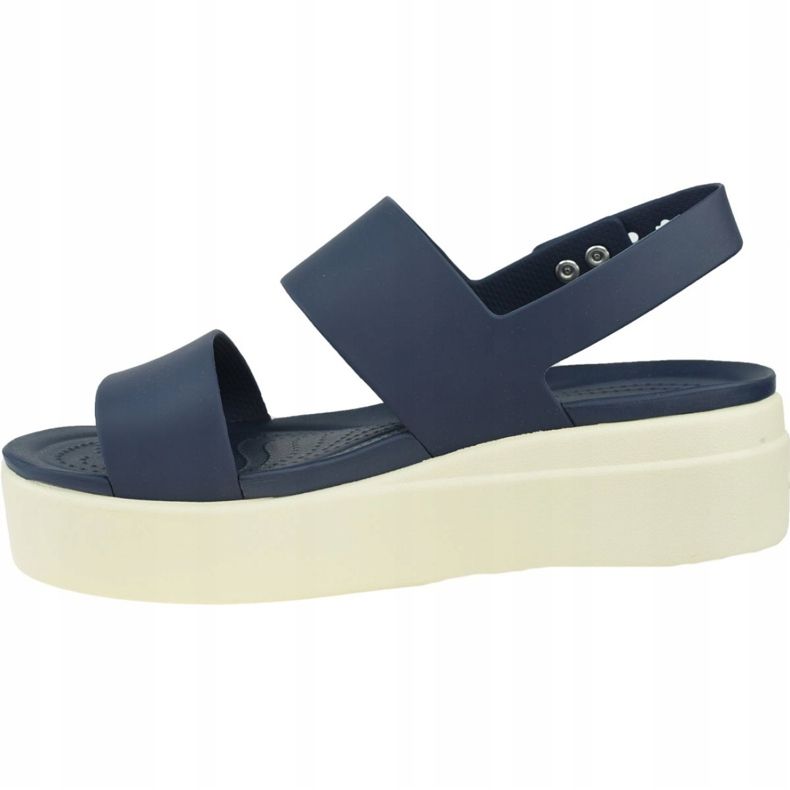 Crocs Brooklyn Low Wedge 206453-46K bleu marine 1