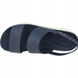 Crocs Brooklyn Low Wedge 206453-46K bleu marin 2