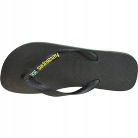 Tongs Havaianas Brasil Layers 4140715-0090 le noir 2