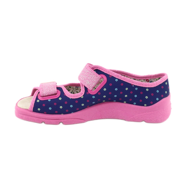 Chaussures pour enfants Befado 869Y137 bleu marin rose 2