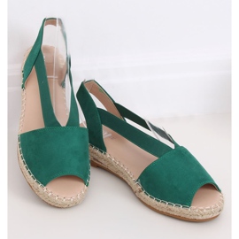 Espadrilles vertes pour femmes 0M815 Vert 3