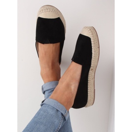 Espadrilles classiques noires 99-23A Noir le noir 3