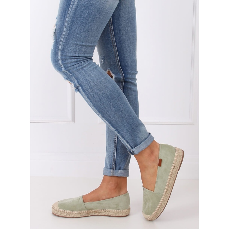 Espadrilles classiques vertes 99-23A Vert 2