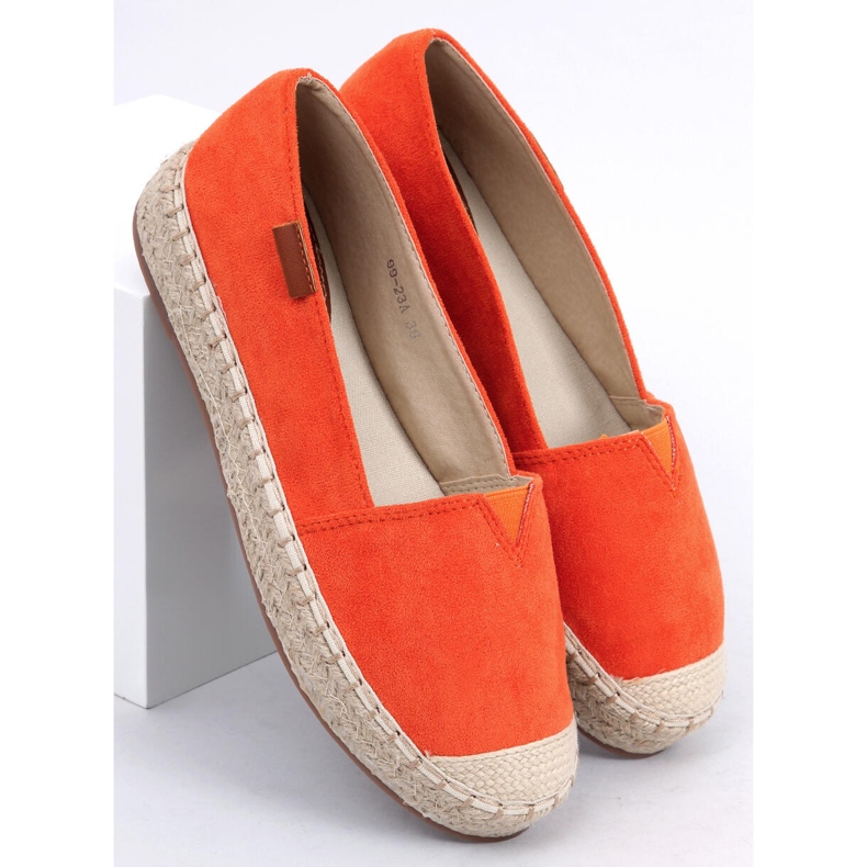 Espadrilles classiques orange 99-23A Orange 1