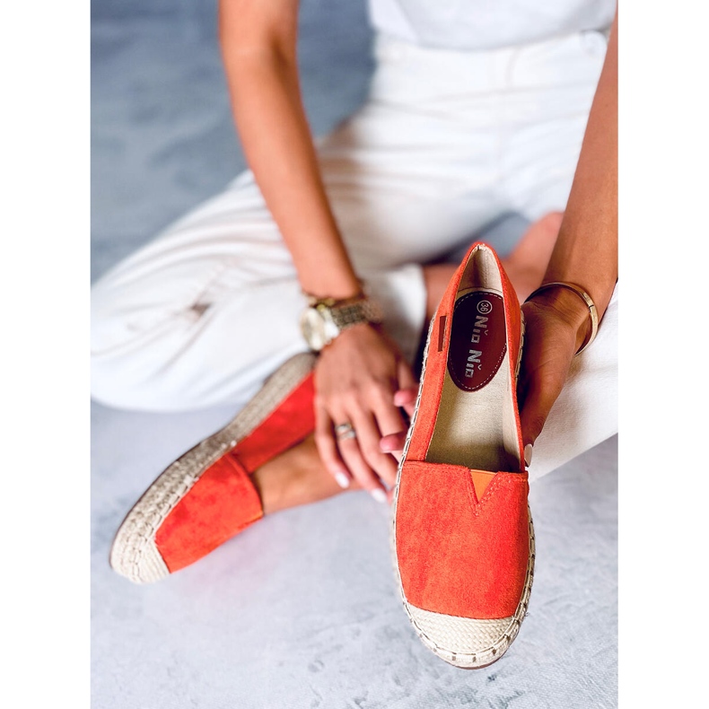 Espadrilles classiques orange 99-23A Orange 2