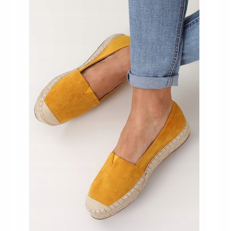 Espadrilles classiques miel 99-23A Jaune 2