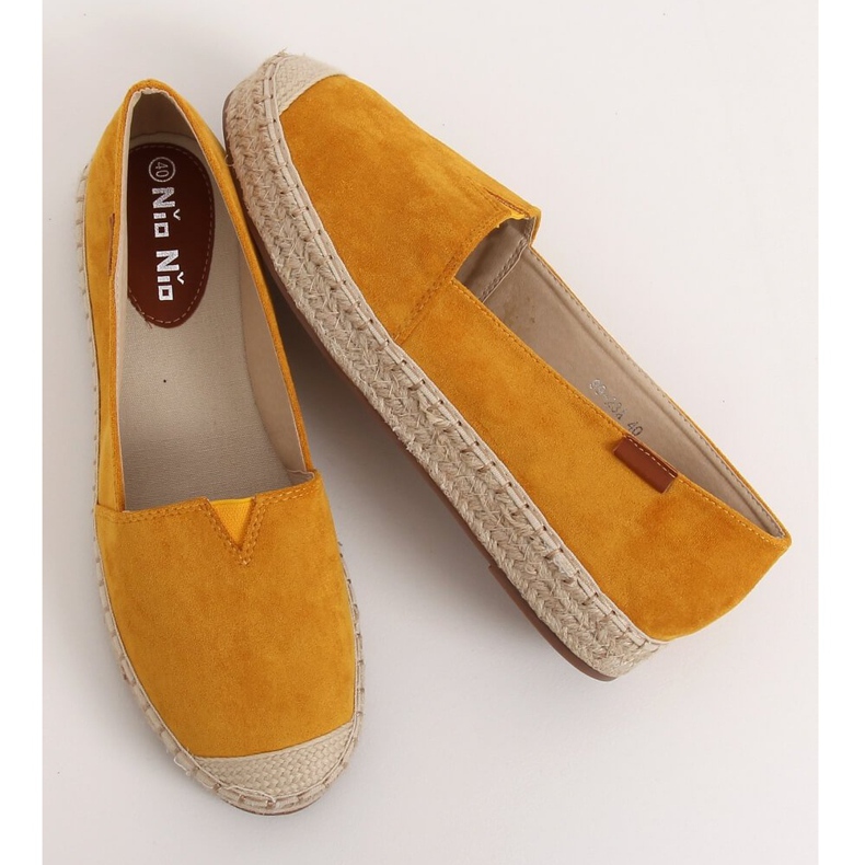 Espadrilles classiques miel 99-23A Jaune 1