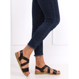 Sandales noires pour femmes AM042 Noir 1