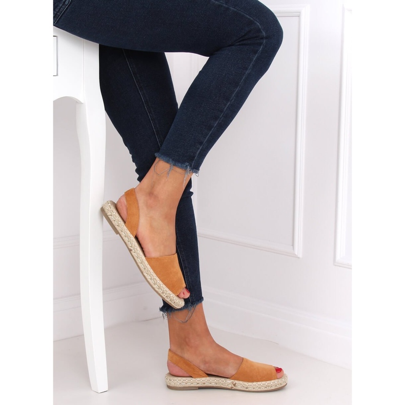 Espadrilles outdoor camel 99-26A Camel brun 1