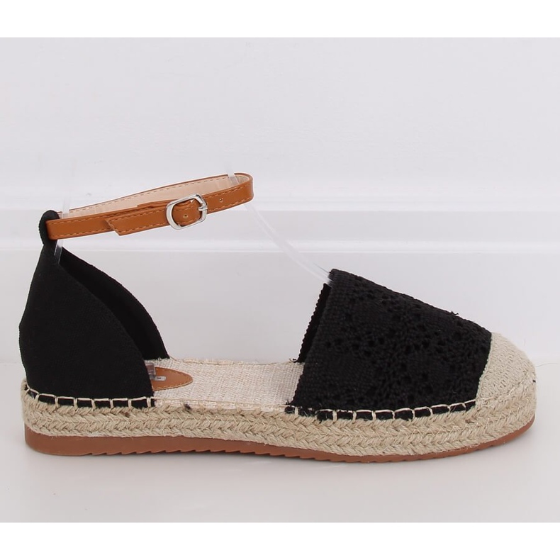 Espadrilles coupe noir 3035 Noir 2