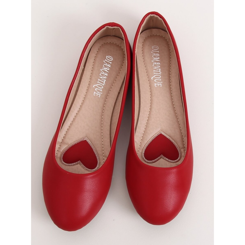 Ballerines femme rouges YSD817 Rouge 1