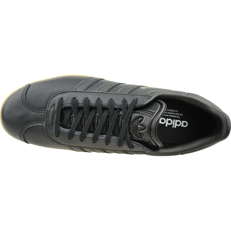 Chaussures Adidas Gazelle M BD7480 le noir 2