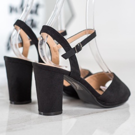 SHELOVET Chaussures classiques à talons hauts le noir 4