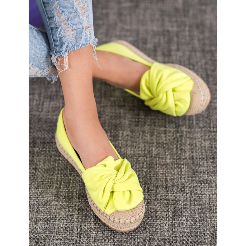 Seastar Espadrilles En Daim Sur La Plateforme jaune 1