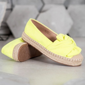 Seastar Espadrilles En Daim Sur La Plateforme jaune 3