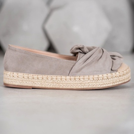 Seastar Espadrilles En Daim Sur La Plateforme beige 4