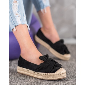 Seastar Espadrilles En Daim Sur La Plateforme le noir 5