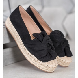 Seastar Espadrilles En Daim Sur La Plateforme noir 2