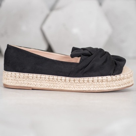 Seastar Espadrilles En Daim Sur La Plateforme le noir 4