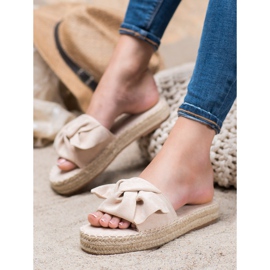 Seastar Espadrilles en daim beige 1