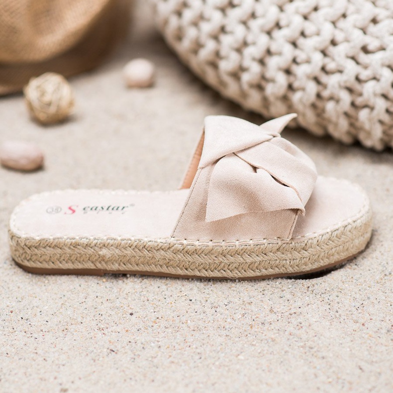 Seastar Espadrilles en daim beige 2
