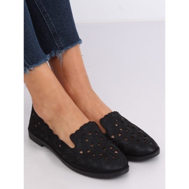 Ballerines ajourées noires JX79P Noir le noir 2