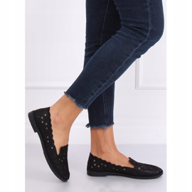 Ballerines ajourées noires JX79P Noir le noir 3