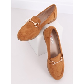Mocassins femme camel T355P Camel brun 3