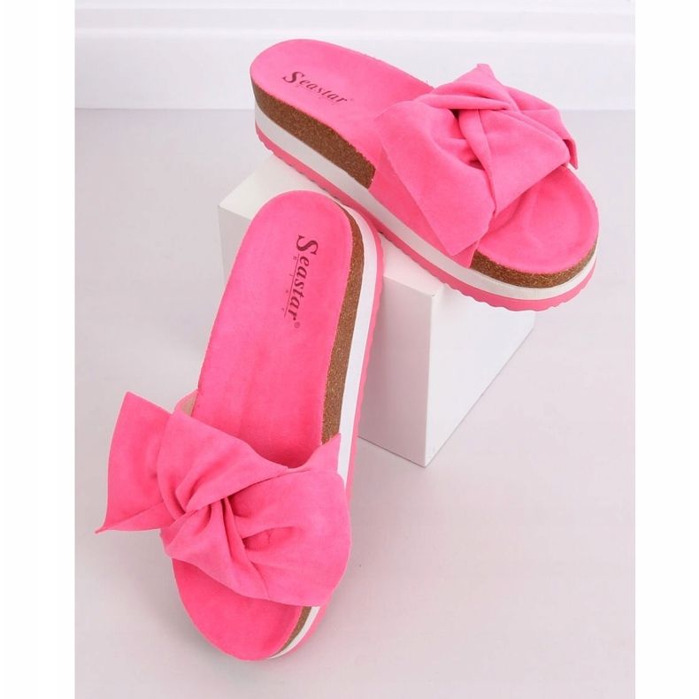 Chaussons rose femme SS116P Fushia 2 Chaussons rose femme SS116P Fushia 2