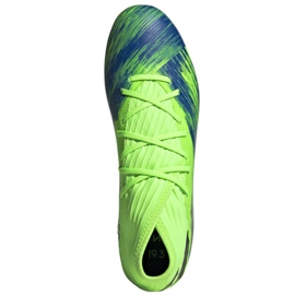 Chaussures de football Adidas Nemeziz 19.3 Fg M FV3988 rouge vert 2