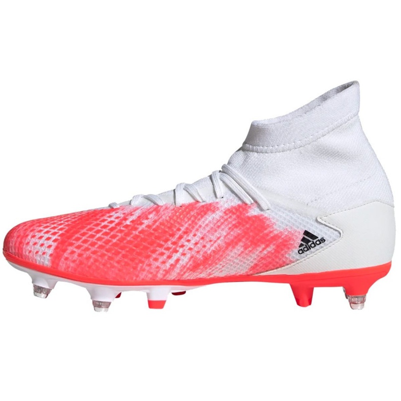 Chaussures de foot Adidas Predator 20.3 Sg M EG0911 rouge blanc 2