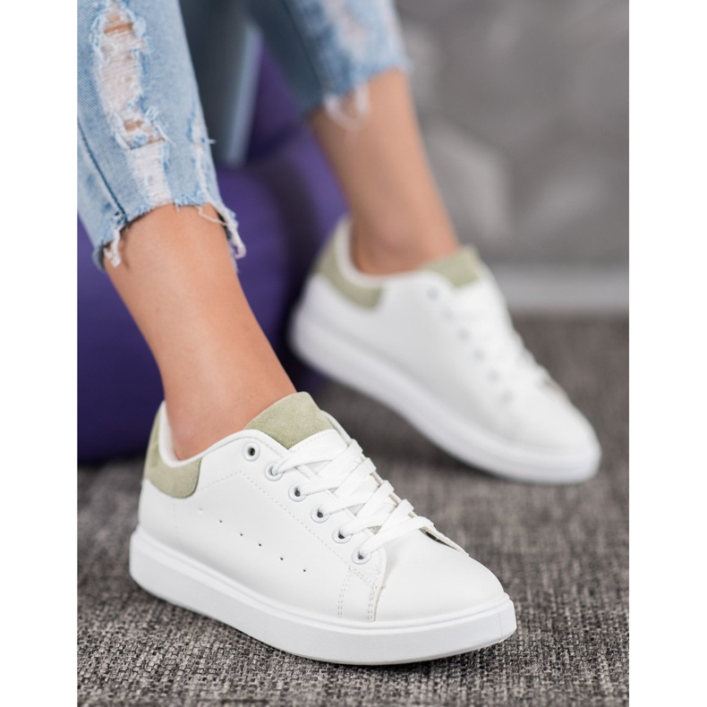 SHELOVET Chaussures de sport décontractées blanc 1