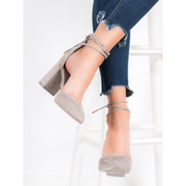 Seastar Escarpins gris noués 1