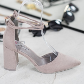 Seastar Escarpins gris noués 2