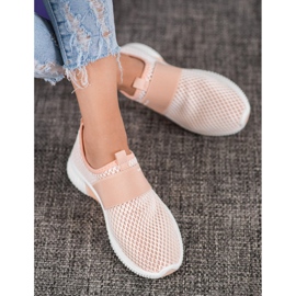 SHELOVET Slipons Ajourés Classiques rose 1 SHELOVET Slipons Ajourés Classiques rose 1