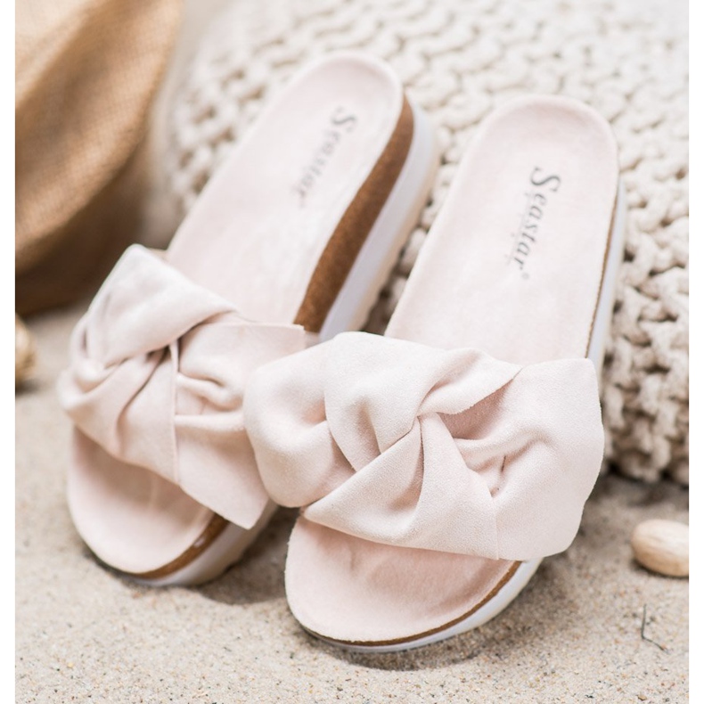 Seastar Pantoufles décontractées en daim brun 1