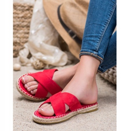 Cm Paris Pantoufles légères décontractées rouge 2