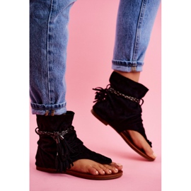 SEA Sandales Tongs Femme Tongs Noir SL1011 Madrit le noir 2 SEA Sandales Tongs Femme Tongs Noir SL1011 Madrit le noir 2