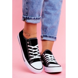 PS1 Baskets noires Omerta avec semelle blanche 2