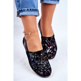 Ballerines Femme Maciejka Cuir Noir 01930-70 / 00-0 le noir multicolore 3